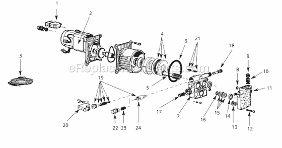 Page A Diagram and Parts List for PW138000AV  Campbell Hausfeld Compressor